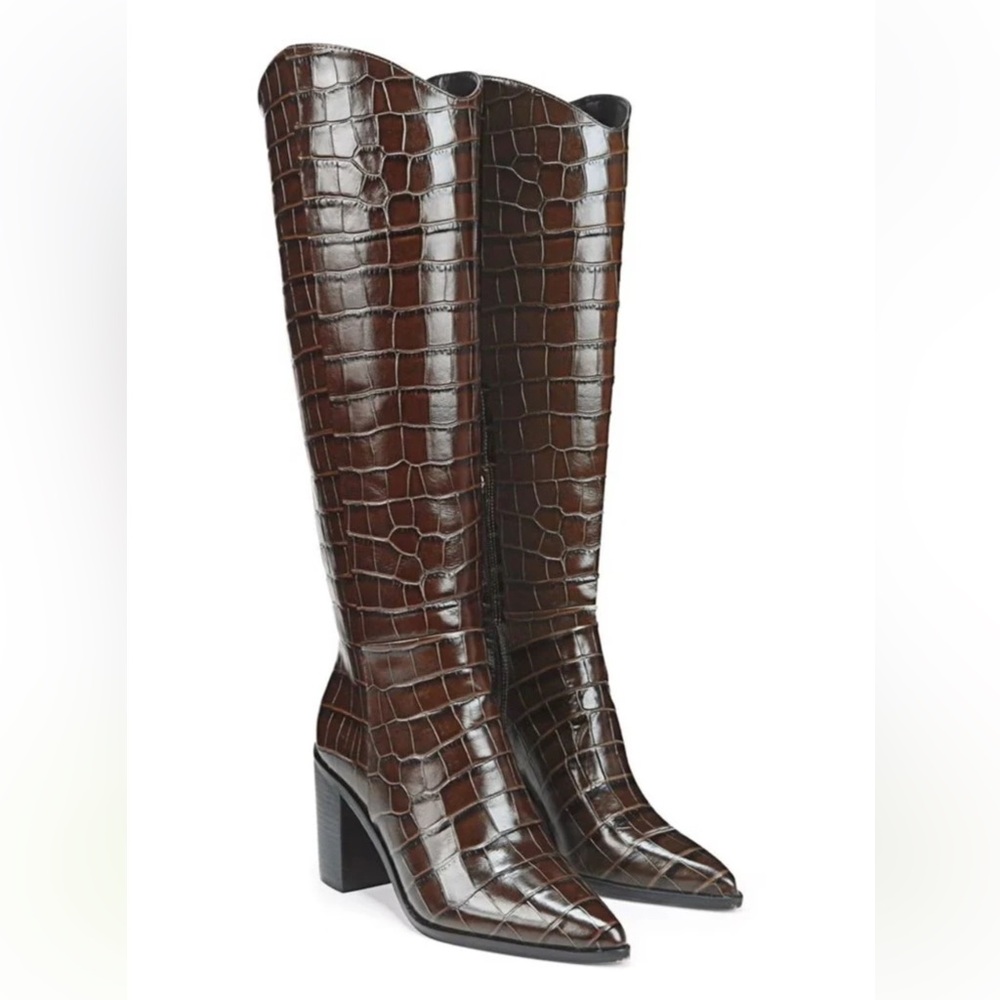 NWOT Box Franco Sarto women’s Ticada Knee High Boots - Picture 4 of 8